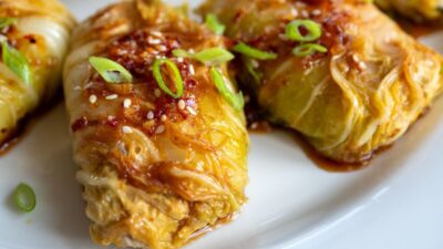 asian cabbage rolls
