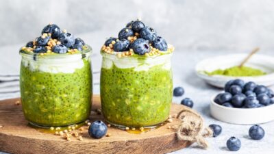 Matcha Chia Pudding That Works With Your Body's GLP-1