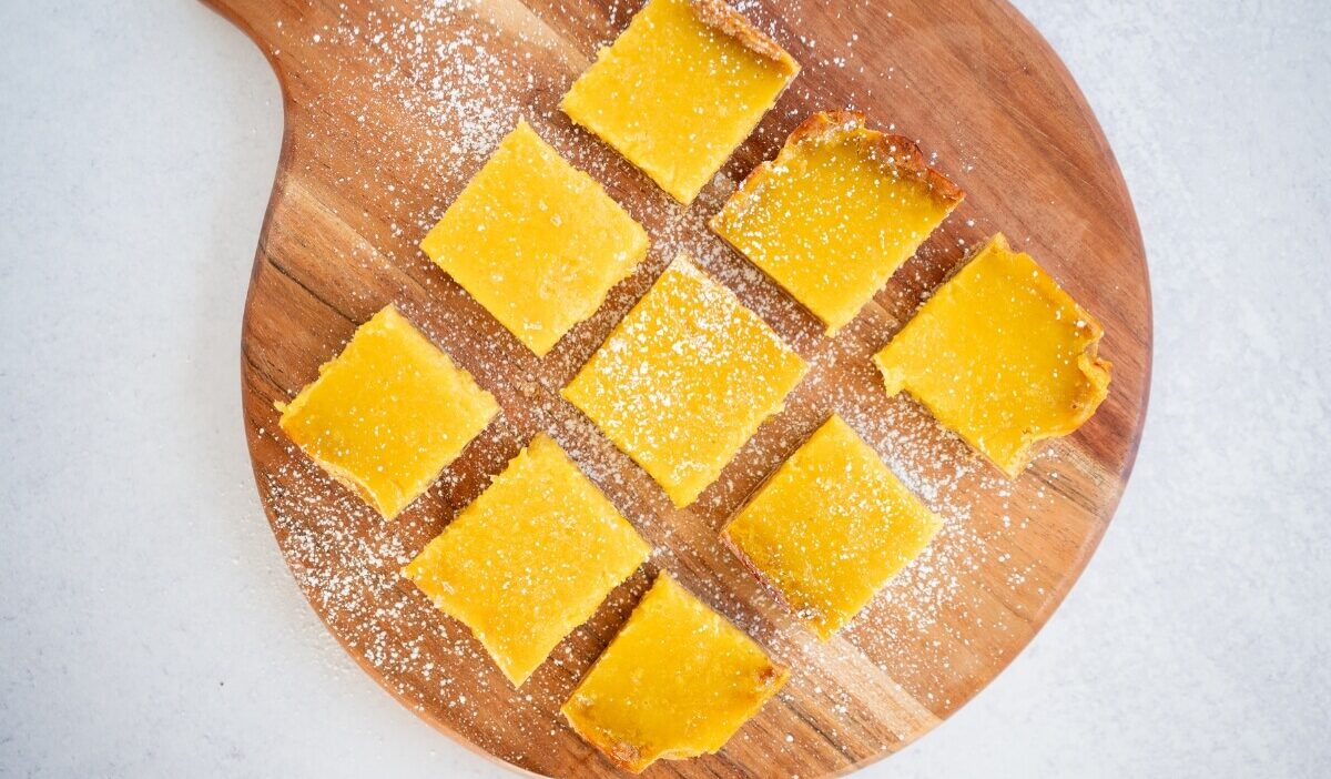 gluten free lemon bars