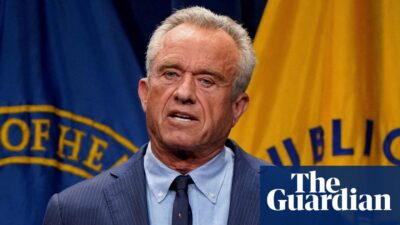 US to take steps to curb antidepressant prescribing, RFK Jr says | Robert F Kennedy Jr